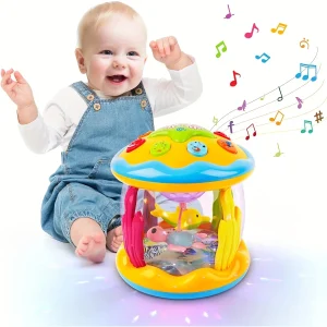 1pc Music Drum with Projection & Sound