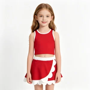 scallop girls team active wear set