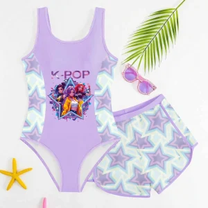 Sweet & Cool Two-piece Swimsuit for Girls,