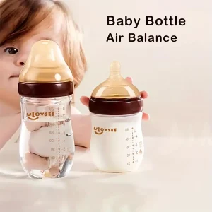 4oz,8oz High Borosilicate Glass Baby Bottles,   Perfect Gift for Newborn