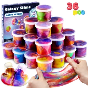36 Pcs Galaxy Slime Cup